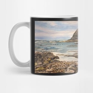 The Headland at Staithes on the North Yorkshire Coast Mug